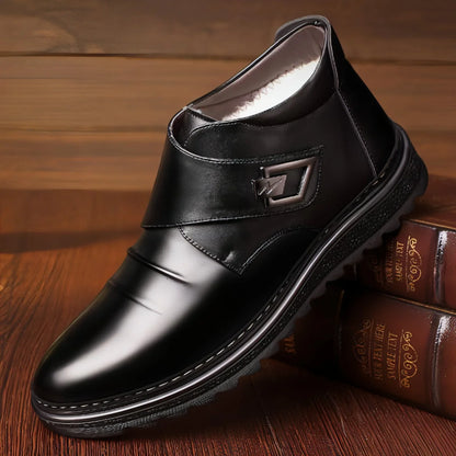 High-top shoes plus cashmere men's shoes - Which Mark