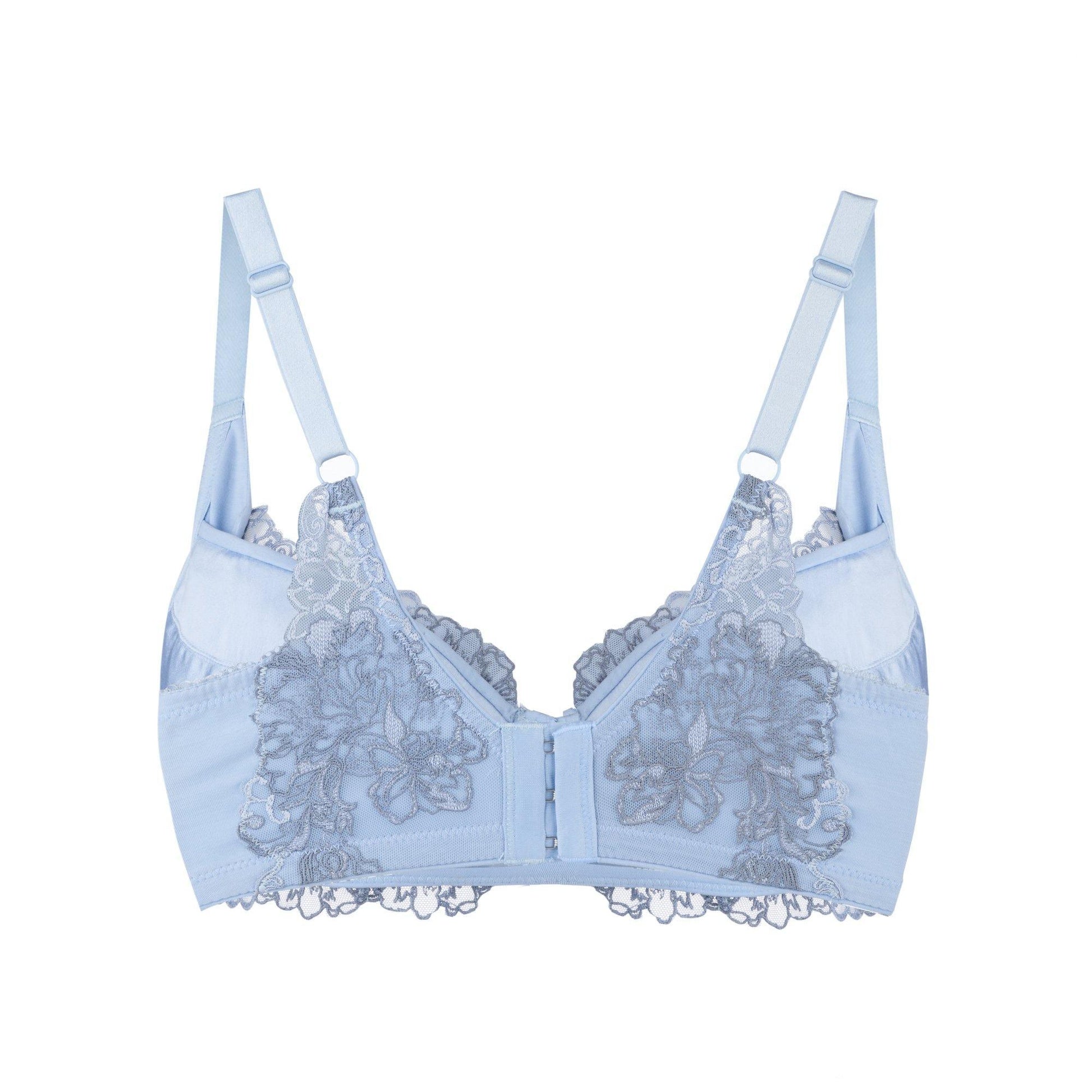 Ashley Embroidery Silk & Organic Cotton Supportive Bra - Which Mark