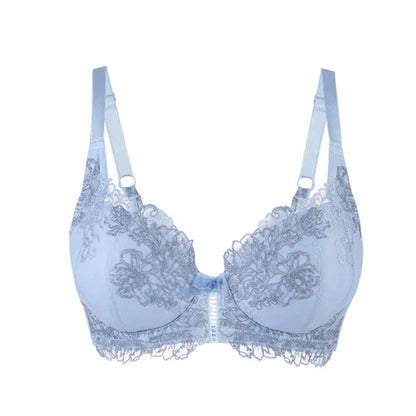 Ashley Embroidery Silk & Organic Cotton Supportive Bra - Which Mark