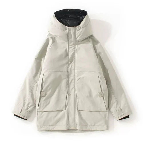 Winter Loose White Duck Down Quality Fashion Jacket Men - Which Mark