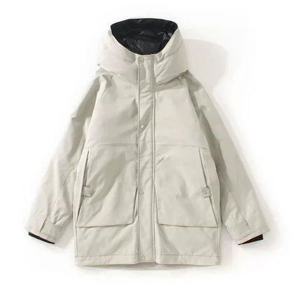 Winter Loose White Duck Down Quality Fashion Jacket Men - Which Mark