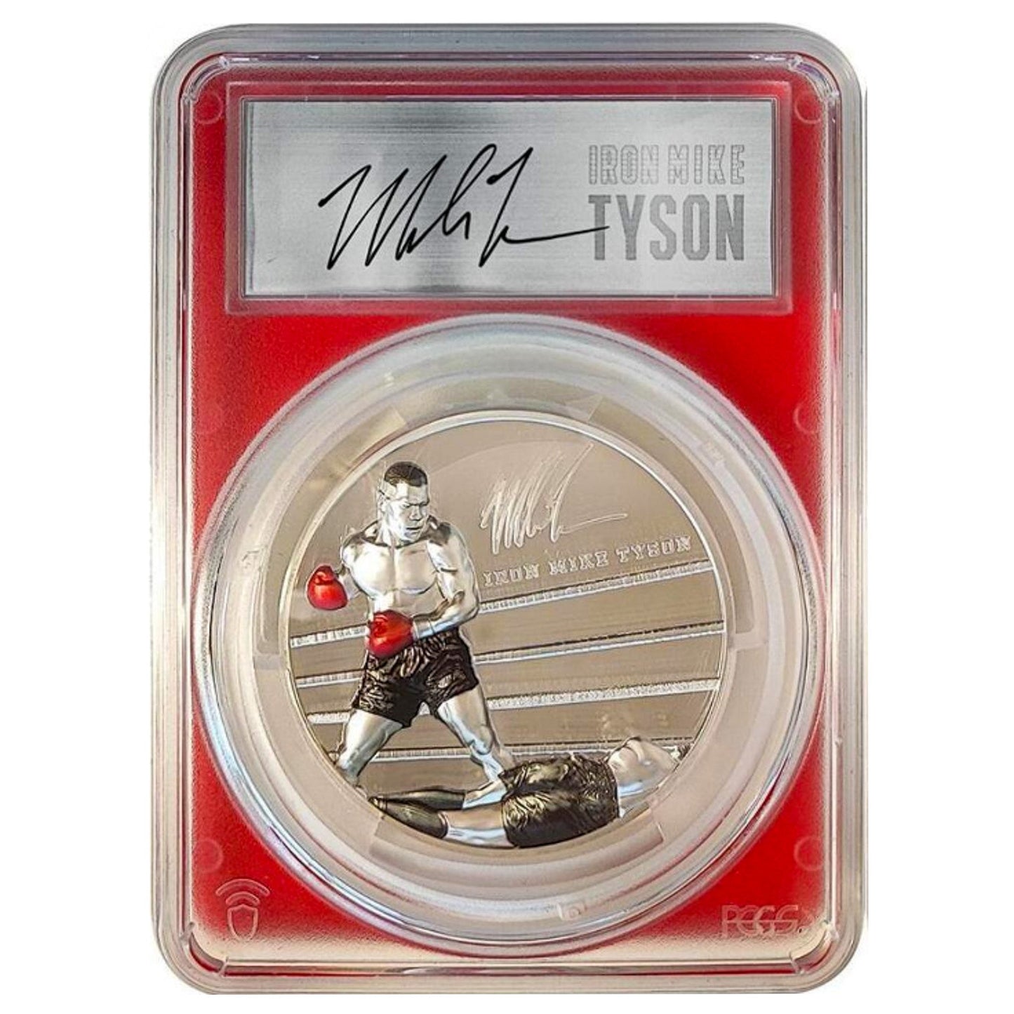 5oz Silver MIKE TYSON Signature Series Coin 2023 Cook Islands - Which Mark