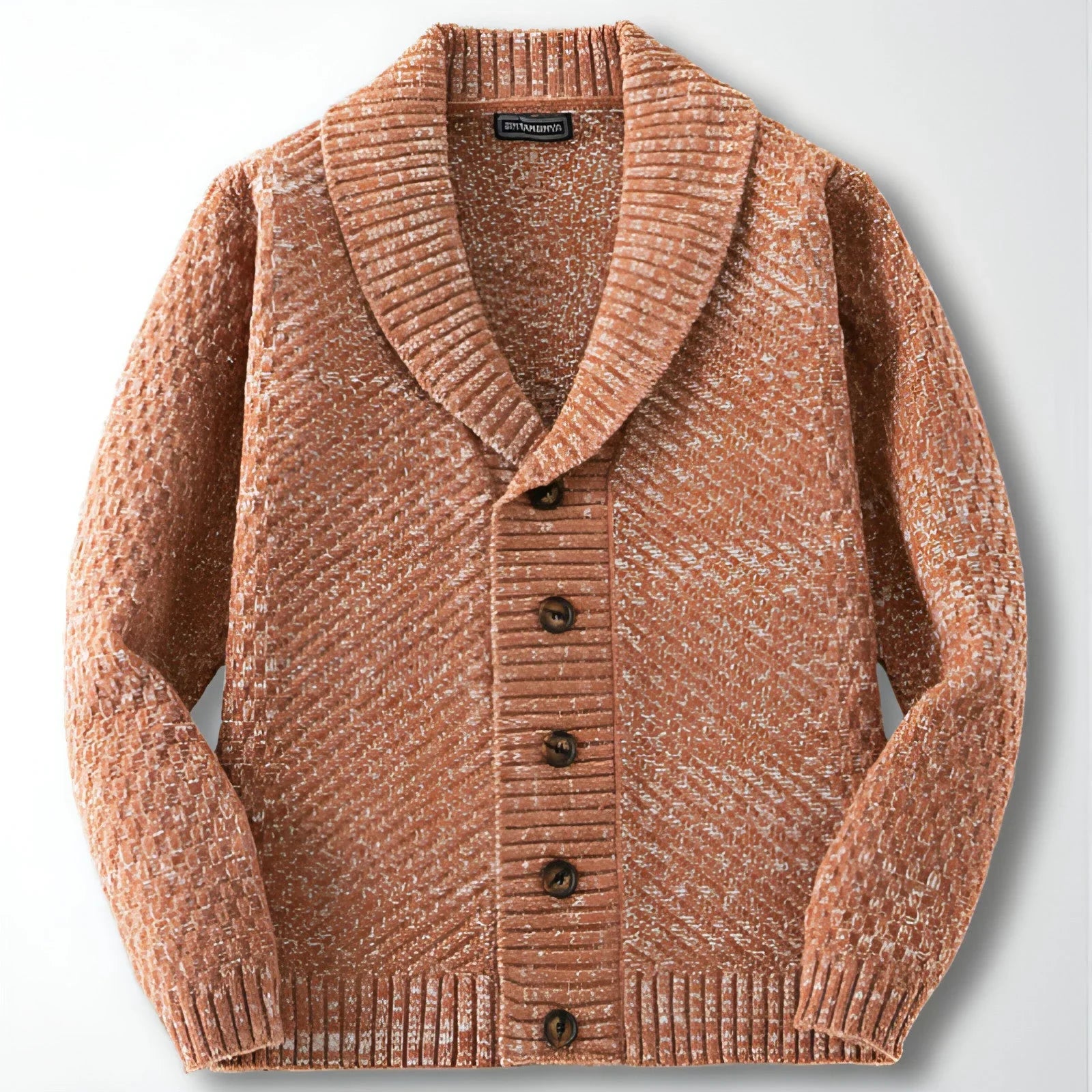 Polyester Men's Long-sleeved Thick Needle Sweater Sweater - Which Mark