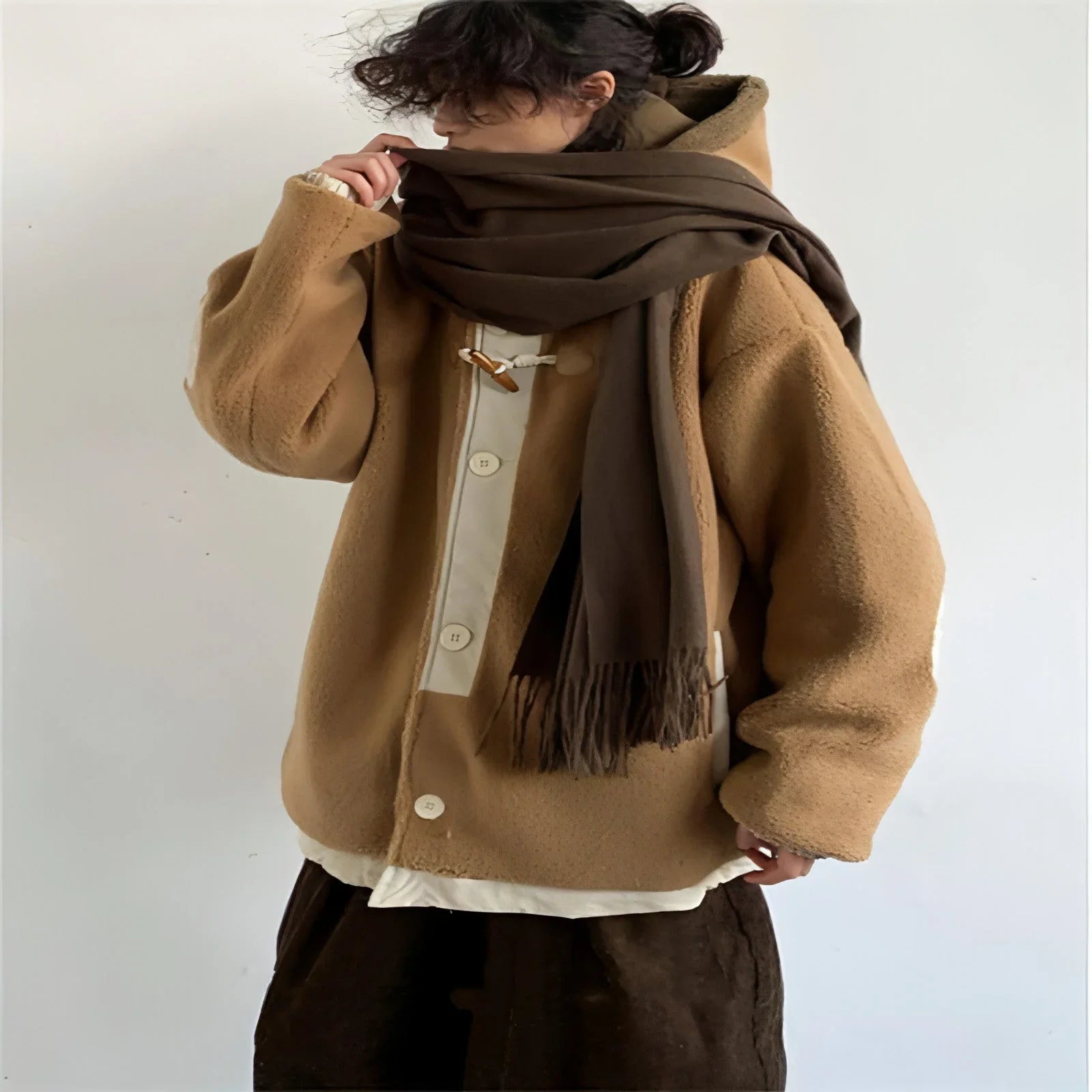 Polar Fleece Cotton-padded Jacket For Men And Women - Which Mark