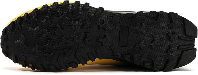Kricely Men's Trail Running Shoes Walking Sneakers for Hiking Tennis Cross Training Mens Outdoor Fashion Snearker Casual Workout Footwear - Which Mark