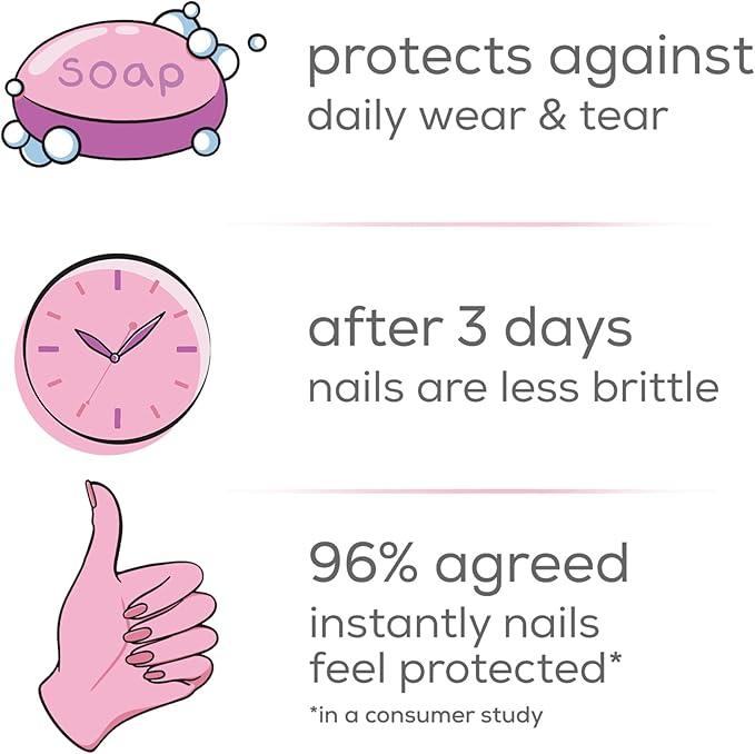 essie hard to resist vegan nail care, glow and shine, for brittle nails, with nail bonding tech, vegan nail care, 13.5 ml - Which Mark