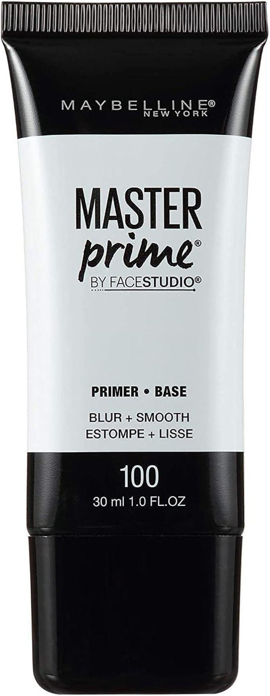 Maybelline New York Primer, Blurs and Smooths Pores, Up to 24H Wear, Controls Redness, Face Studio Master Prime, 1 Fluid Ounce - Which Mark