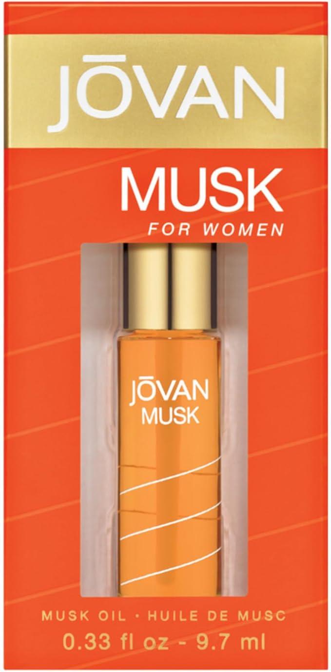 Jovan - Woman Musk Oil, Floral fragrance, notes of jasmine, neroli, bergamot, and musk - Which Mark