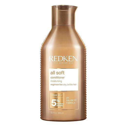 Redken All Soft Sulfate Free Hair Conditioner for Dry/Brittle Hair, Moisturizes, Provides Intense Softness, With Argan Oil - Which Mark
