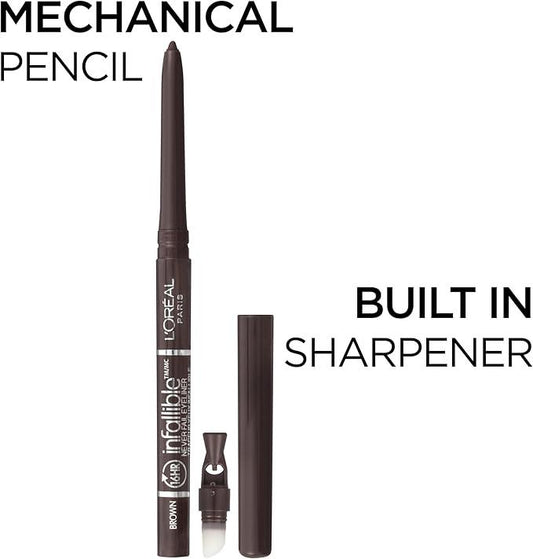 L’Oréal Paris Infallible Original Eyeliner, Mechanical Pencil Eyeliner with Built In Smudger, Black - Which Mark