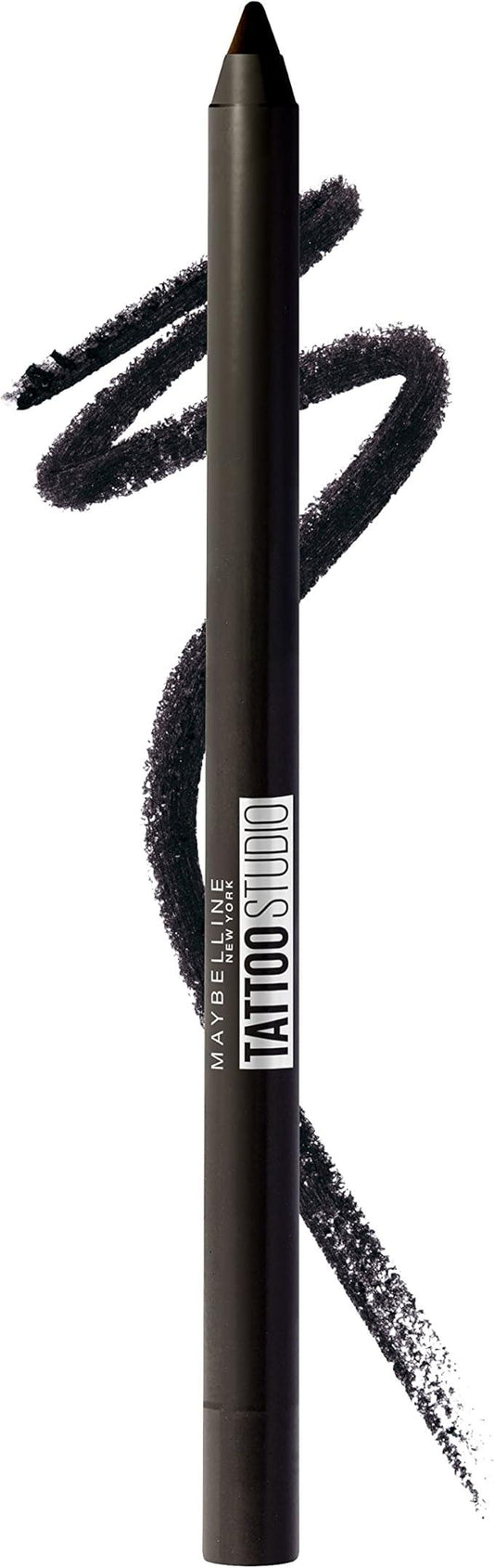 Maybelline New York Tattoostudio Waterproof, Long Wearing, Eyeliner Pencil Makeup, Deep Onyx, 0.04 Ounce - Which Mark