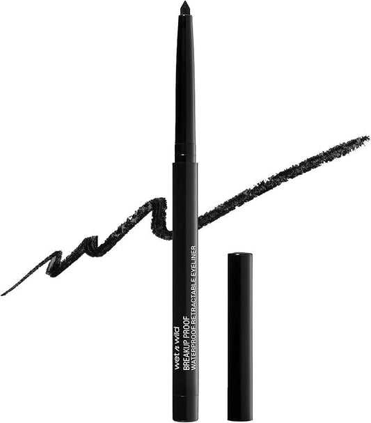 Wet n Wild Mega Last Breakup-Proof Waterproof Retractable Eyeliner Blackest Black - Which Mark