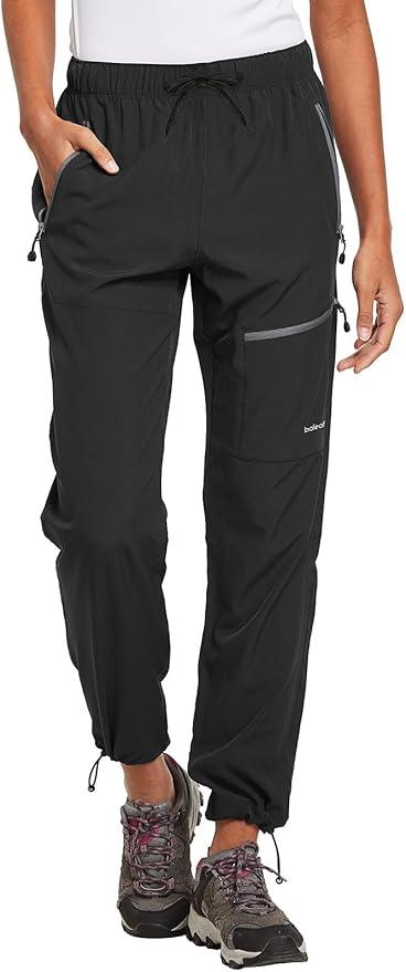 BALEAF Women's Hiking Pants Quick Dry Lightweight Water Resistant Elastic Waist Cargo Pants for All Seasons - Which Mark