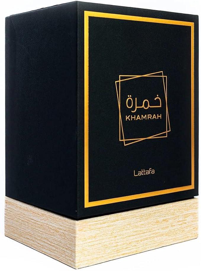 Lattafa Khamrah for Unisex Eau de Parfum Spray, 3.4 Ounce - Which Mark