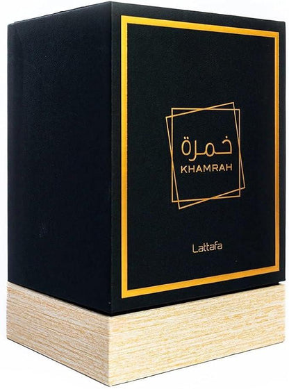 Lattafa Khamrah for Unisex Eau de Parfum Spray, 3.4 Ounce - Which Mark