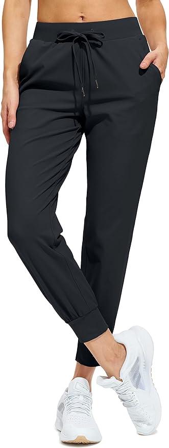 Libin Women's Joggers Pants Athletic Sweatpants with Pockets Running Tapered Casual Pants for Workout,Lounge - Which Mark