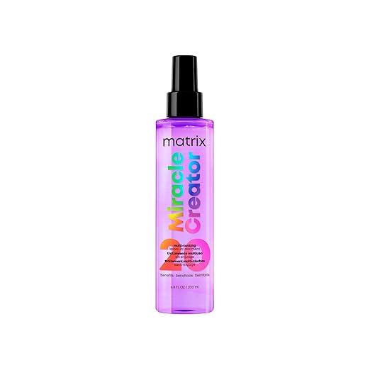 Matrix Miracles Leave-In Conditioner, Hair Spray, Moisturizing, Detangling, Frizz Control Treatment, Heat Protectant, Natural, Curly, Damaged Hair, Sulfate Free - Which Mark
