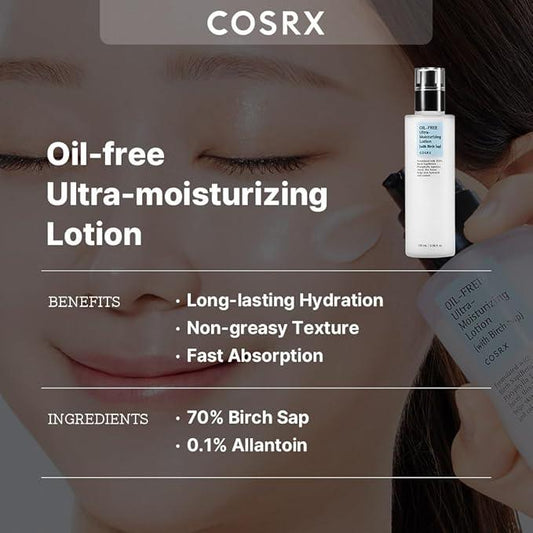 Cosrx Oil-free Ultra-moisturizing Lotion with Birch Sap Climate Pledge Friendly - Which Mark