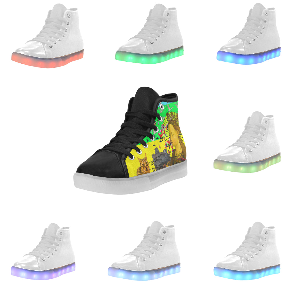 PRAYER Light Up Women's Sneakers - Which Mark