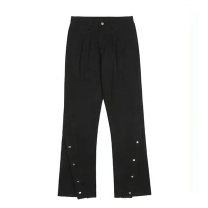 New Spring Breasted Zipper Cargo Jeans Men - Which Mark