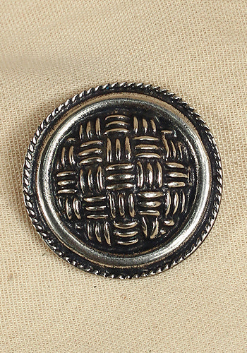 Rivet-Plate Netting Antique Silver - Which Mark