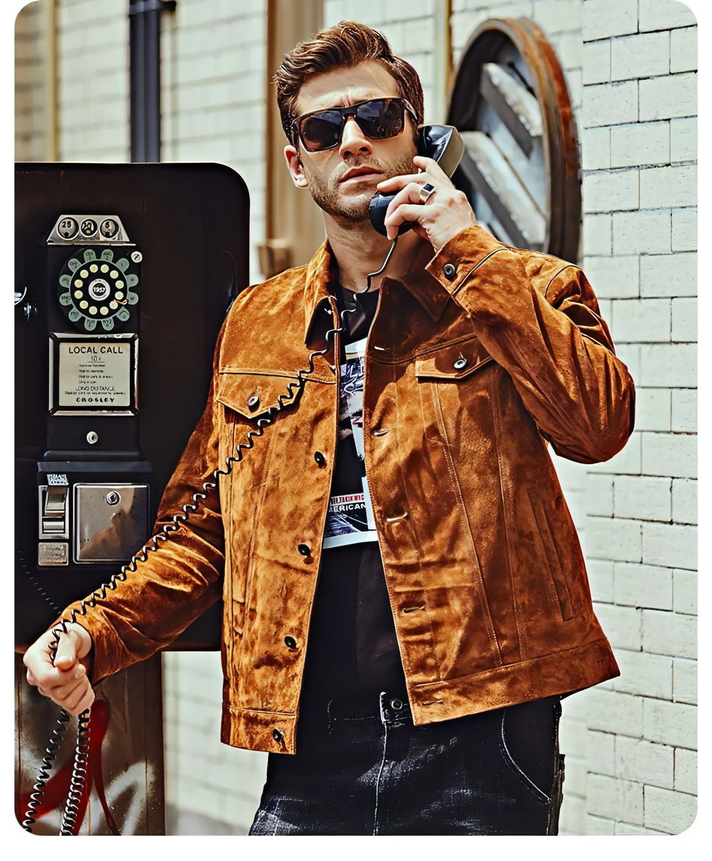 Leather Biker Jacket For Men American - Which Mark