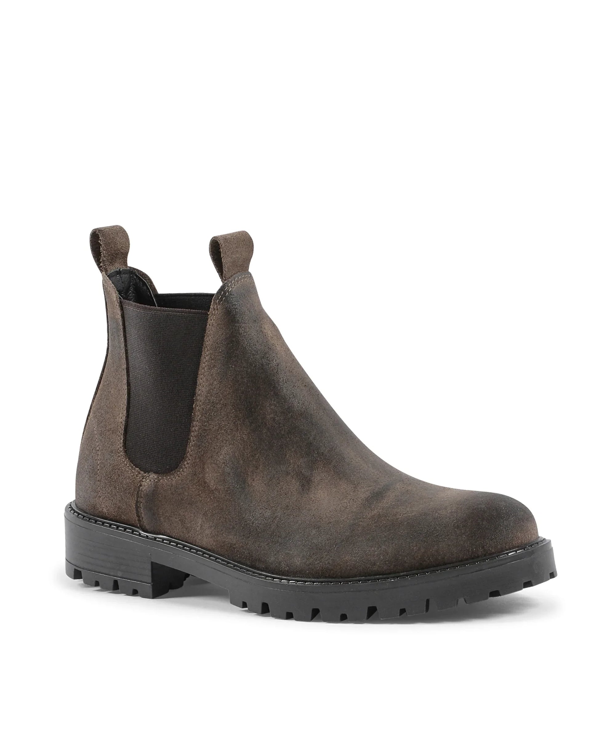 19V69 Italia Mens Ankle Boot Taupe 182060 CAMOSCIO TAUPE - Which Mark