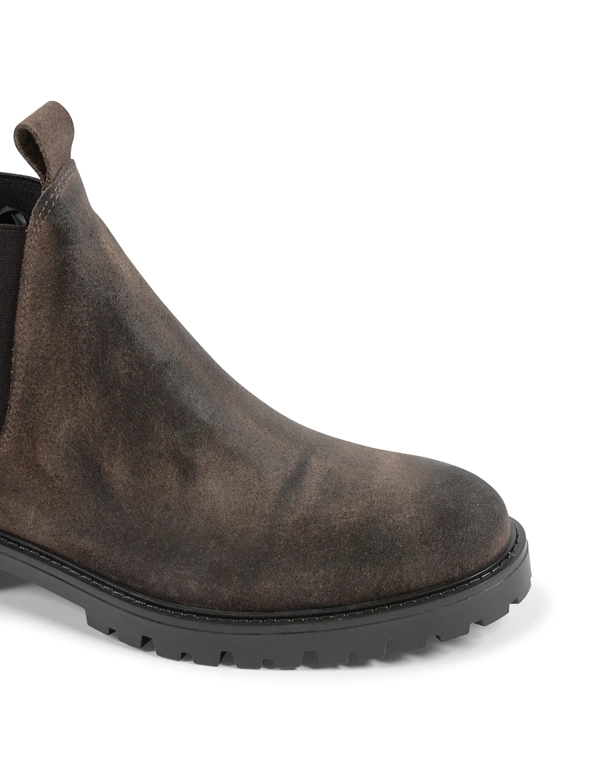 19V69 Italia Mens Ankle Boot Taupe 182060 CAMOSCIO TAUPE - Which Mark