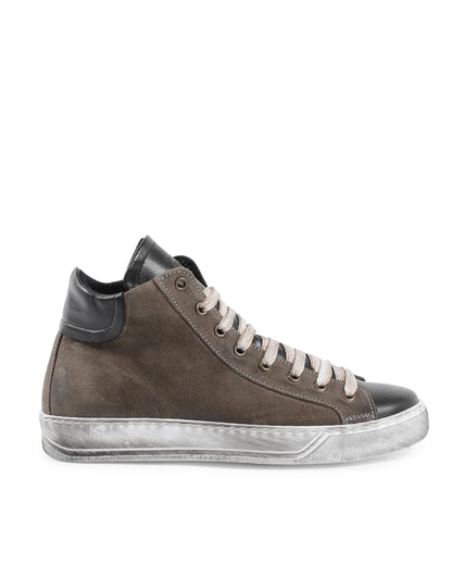 19V69 Italia Womens Sneaker Taupe Black 717 CAM TAUPE PELLE NERO - Which Mark