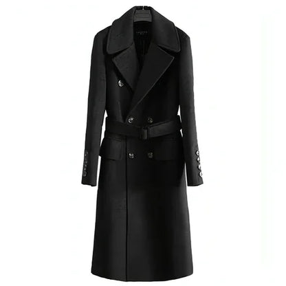 Trench Coat With Belt For Men - Which Mark