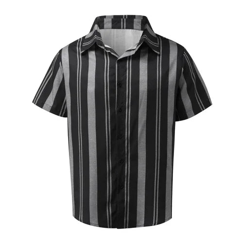 Casual Men DressShirt Stripes - Which Mark