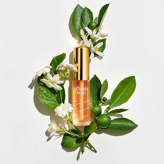 Jovan - Woman Musk Oil, Floral fragrance, notes of jasmine, neroli, bergamot, and musk - Which Mark