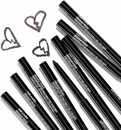 Wet n Wild Mega Last Breakup-Proof Waterproof Retractable Eyeliner Blackest Black - Which Mark