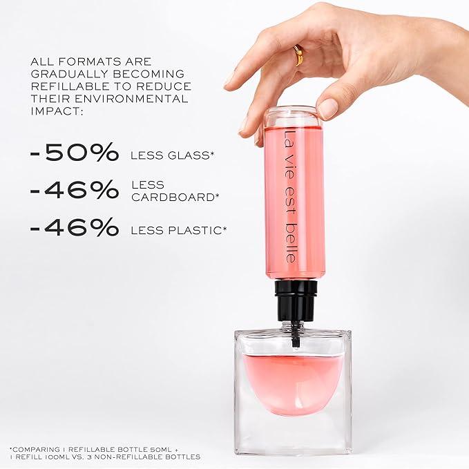 Lancôme La Vie Est Belle Eau De Parfum - Long-Lasting Fragrance for Women - Floral & Vanilla Scented Perfume Formulated with Earthy Parchouli, Spun Sugar & Idris Padilla (3.4 Fl Oz) - Which Mark