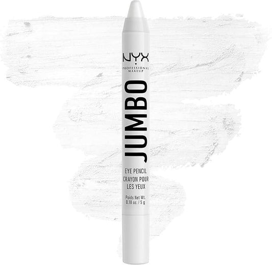 NYX Professional Makeup Jumbo Eye Pencil, Highly Pigmented & Blendable Color, Versatile Stick Format, Use as an Eyeliner, Shadow and Highlighter Pencil, Vegan Formula, Milk, 0.18 Ounce - Which Mark