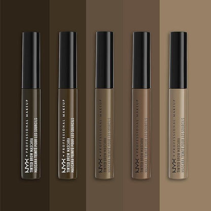 NYX Professional Makeup Tinted Brow Mascara, Brunette, 6.5 ml (Pack of 1) - Which Mark