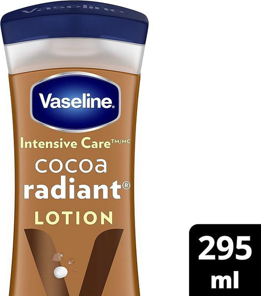 Vaseline Intensive Care™ Cocoa Radiant Body Lotion for dry skin with 48H moisture + ultra hydrating lipids 295 ml - Which Mark