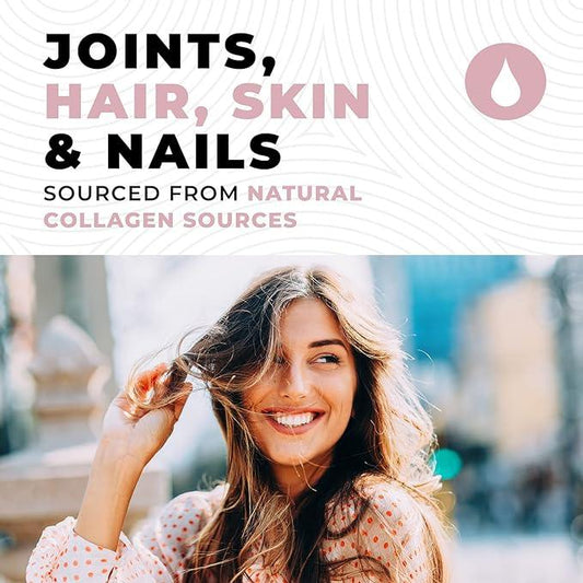 Collagen with Biotin, Hyaluronic Acid, Vitamin C, 1 lb Powder. Hydrolyzed Multi Collagen Peptide Protein. Types I, II, III, V, X, Collagen for Hair, Skin, Nails*. Collagen Supplement for Women, Men - Which Mark