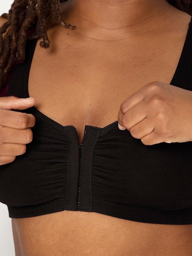 Fruit of the Loom womens Front Close Builtup Sports Bra - Which Mark