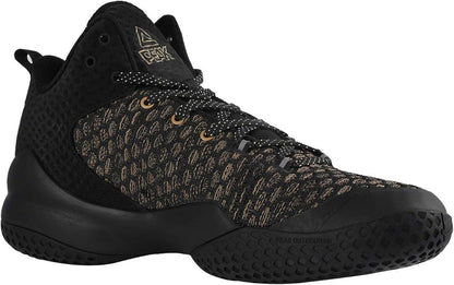 PEAK High Top Mens Basketball Shoes Lou Williams Streetball Master Breathable Non Slip Outdoor Sneakers Cushioning Workout Shoes for Fitness - Which Mark