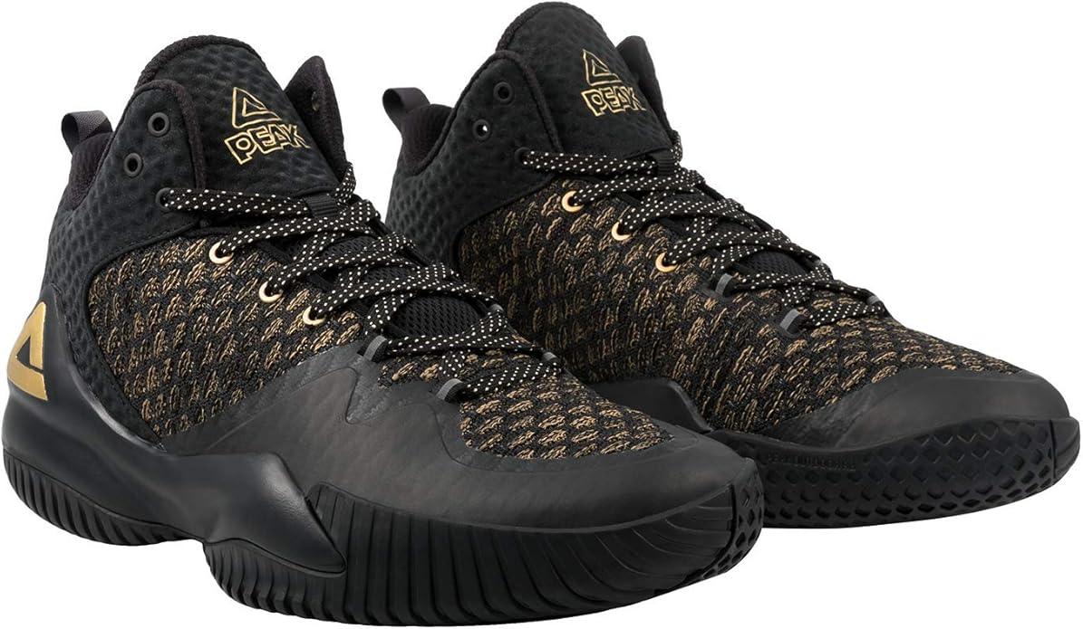 PEAK High Top Mens Basketball Shoes Lou Williams Streetball Master Breathable Non Slip Outdoor Sneakers Cushioning Workout Shoes for Fitness - Which Mark