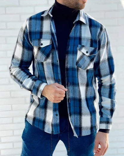 Youth Lapels Fashion Printed Jacket Men - Which Mark