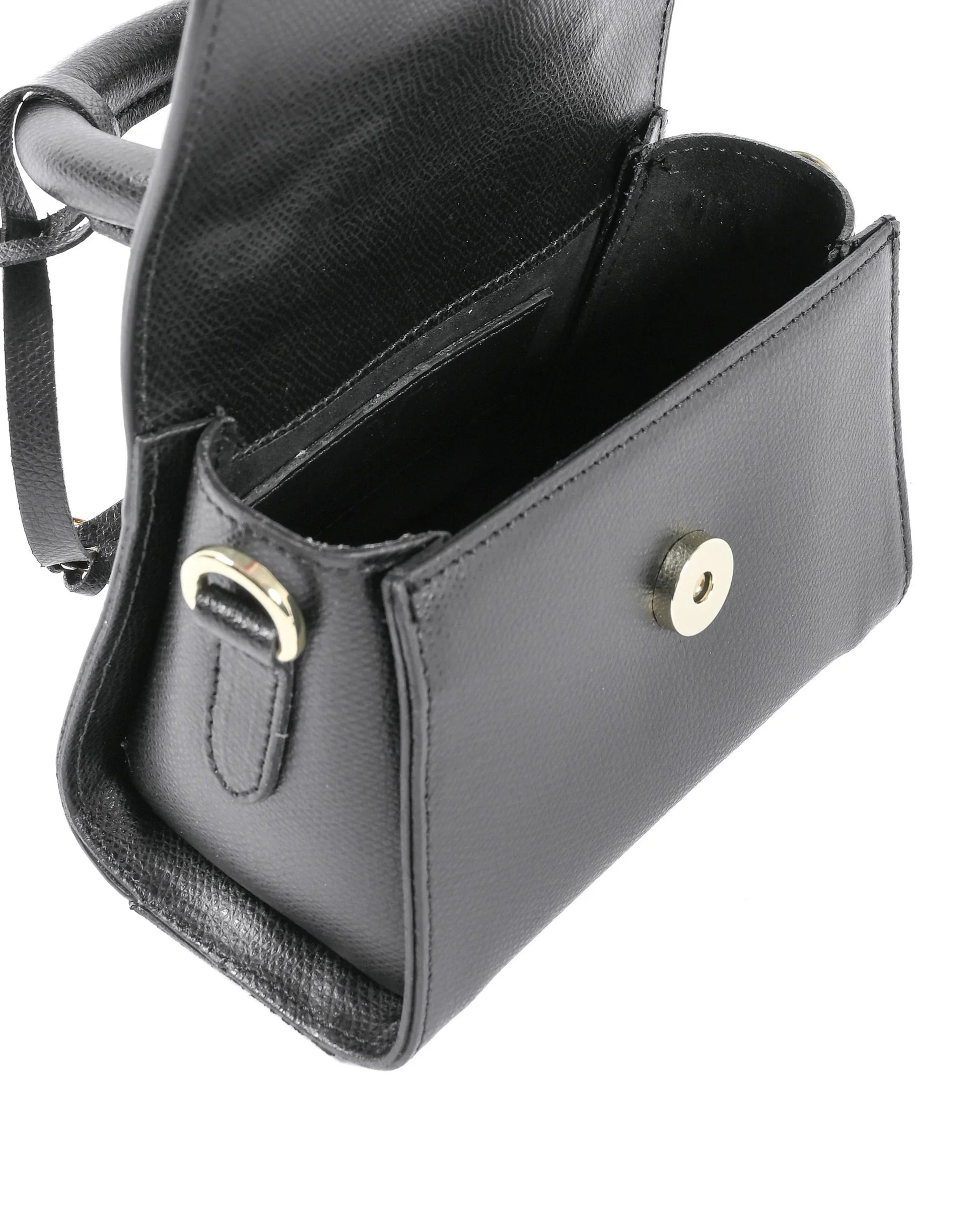 V Italia Womens Mini Bag Black GAR10V-S PALMELLATO NERO - Which Mark