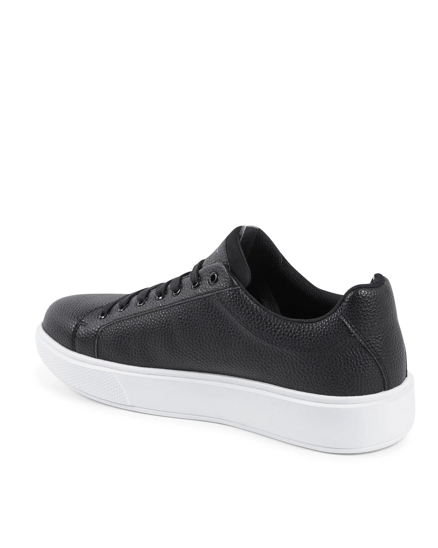 V Italia Mens Sneaker Black SNK 001 M BLACK - Which Mark