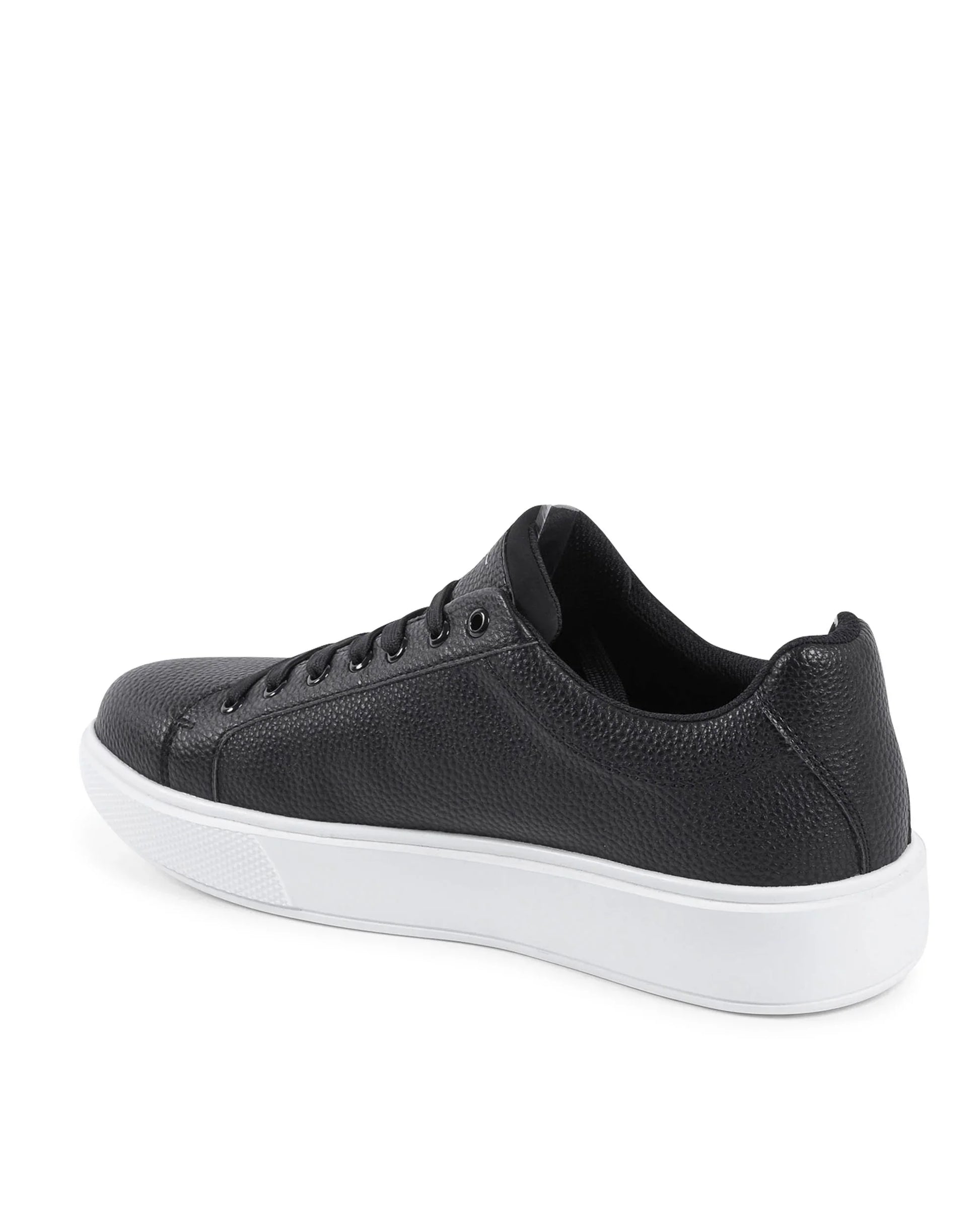 V Italia Mens Sneaker Black SNK 001 M BLACK - Which Mark