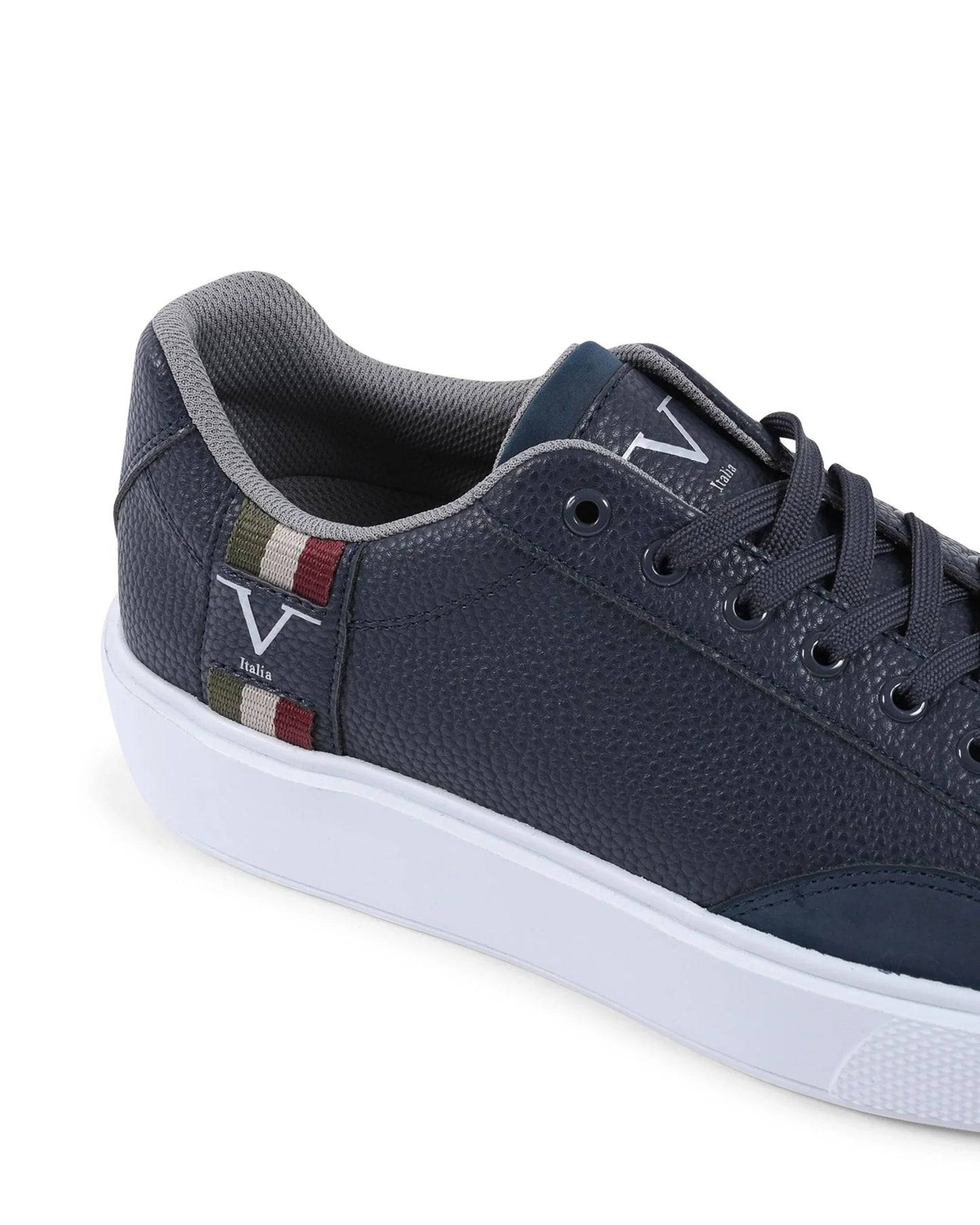 V Italia Mens Sneaker Navy Blue SNK 001 M NAVY - Which Mark