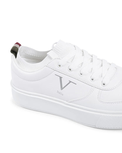 V Italia Mens Sneaker White SNK 002 M WHITE - Which Mark