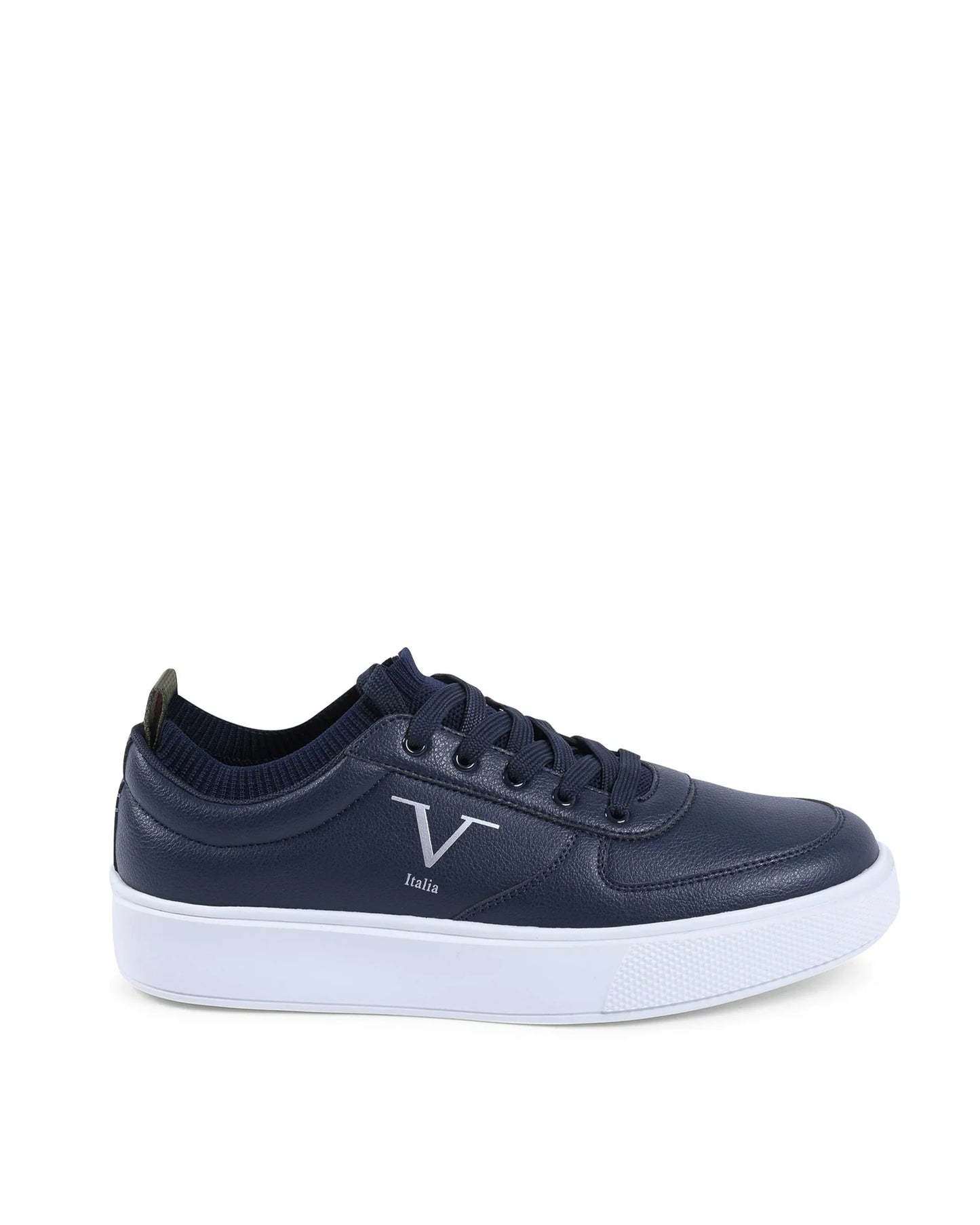 V Italia Mens Sneaker Navy Blue SNK 002 M NAVY - Which Mark