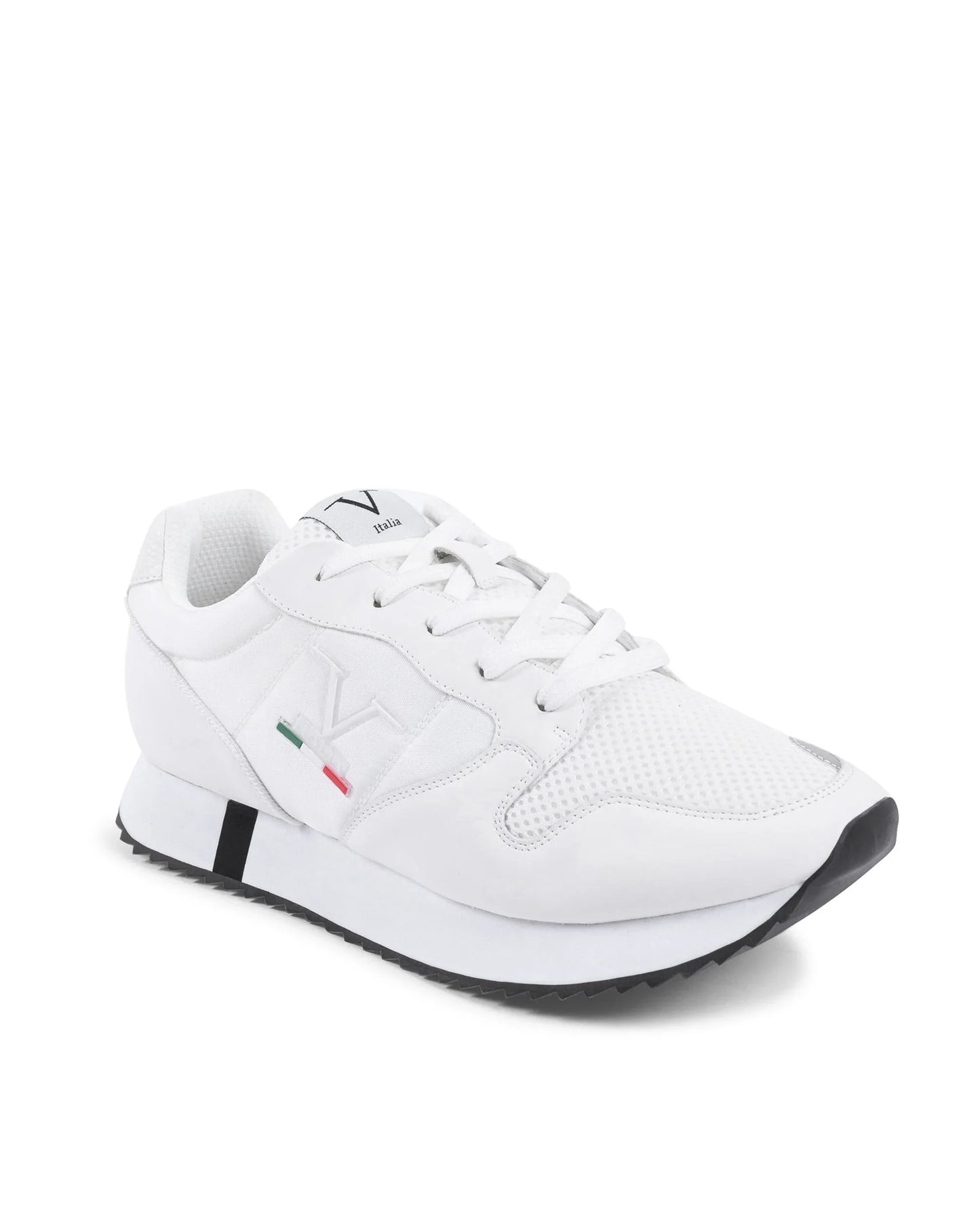 V Italia Mens Sneaker White SNK 003 M WHITE - Which Mark