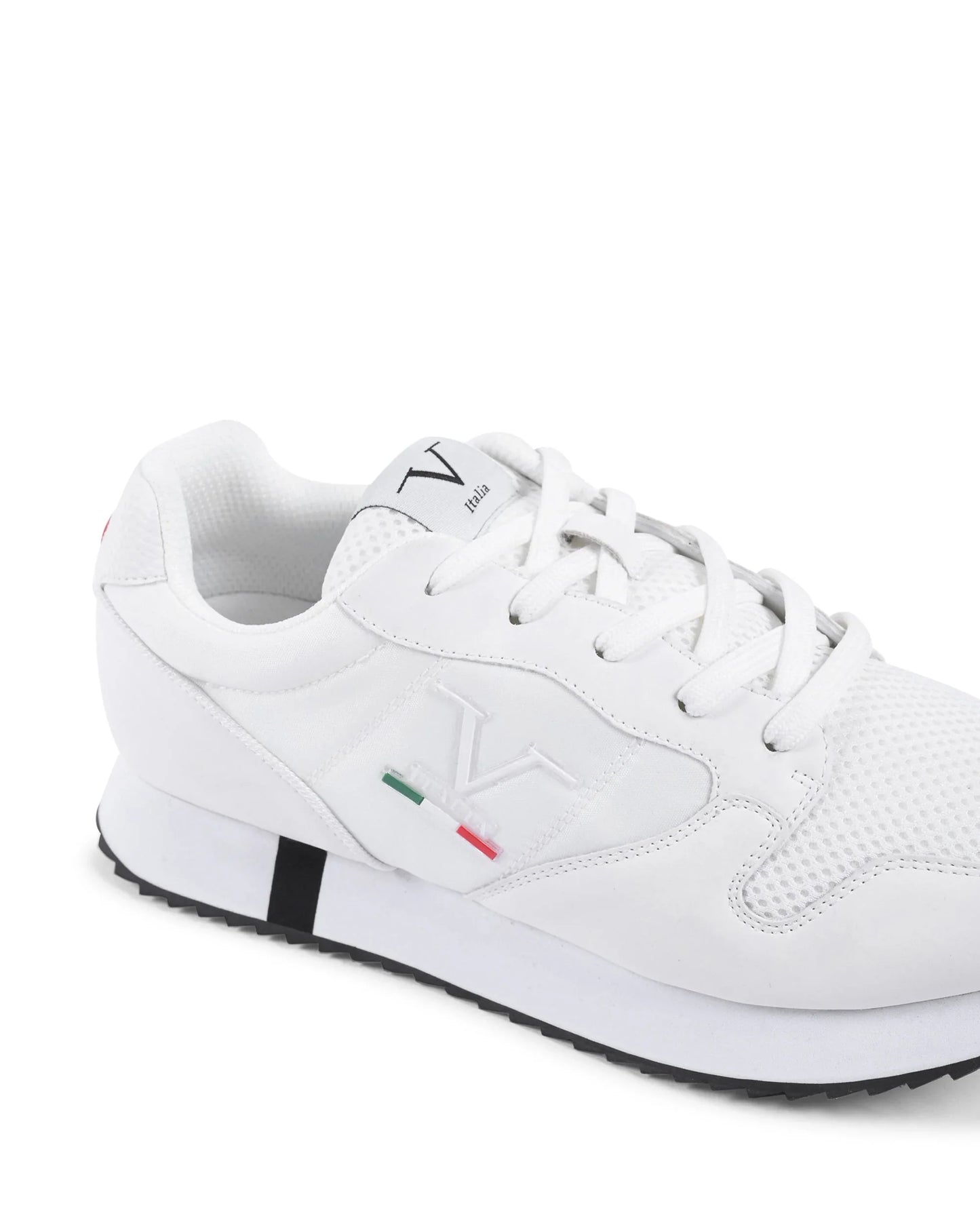 V Italia Mens Sneaker White SNK 003 M WHITE - Which Mark